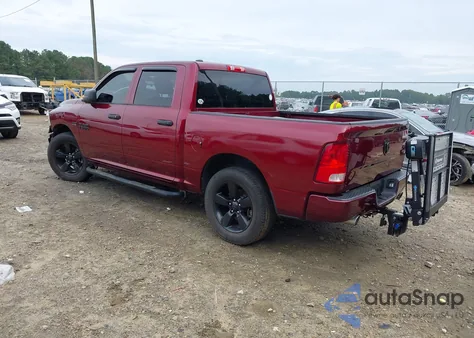 2018 Ram 1500 Express 4X2 5'7 Box из США, поврежденный, VIN 1C6RR6KT6JS350107